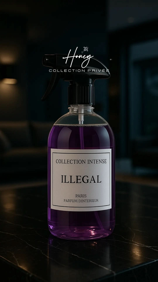 Spray d’intérieur ILLEGAL – Collection Intense – 250ml Honey parfum 81