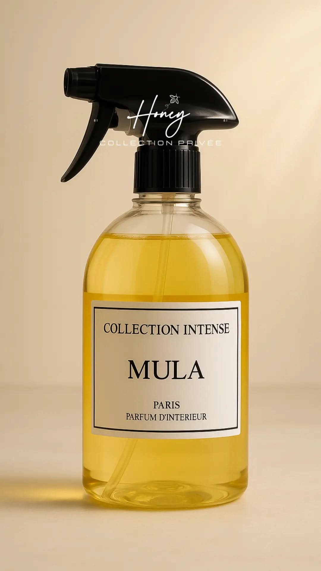 Spray d’intérieur MULA – Collection Intense – 250ml Honey parfum 81