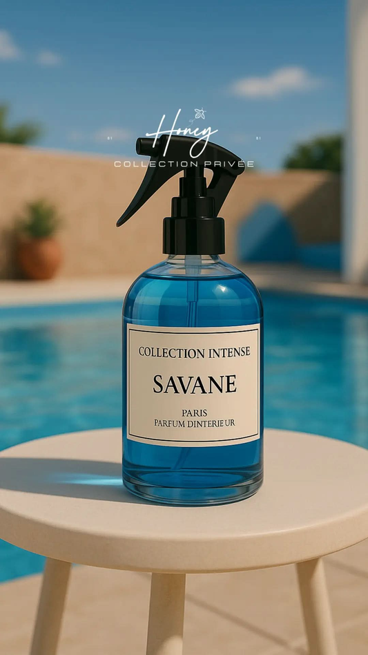 Spray d’intérieur SAVANE – Collection Intense – 250ml Honey parfum 81